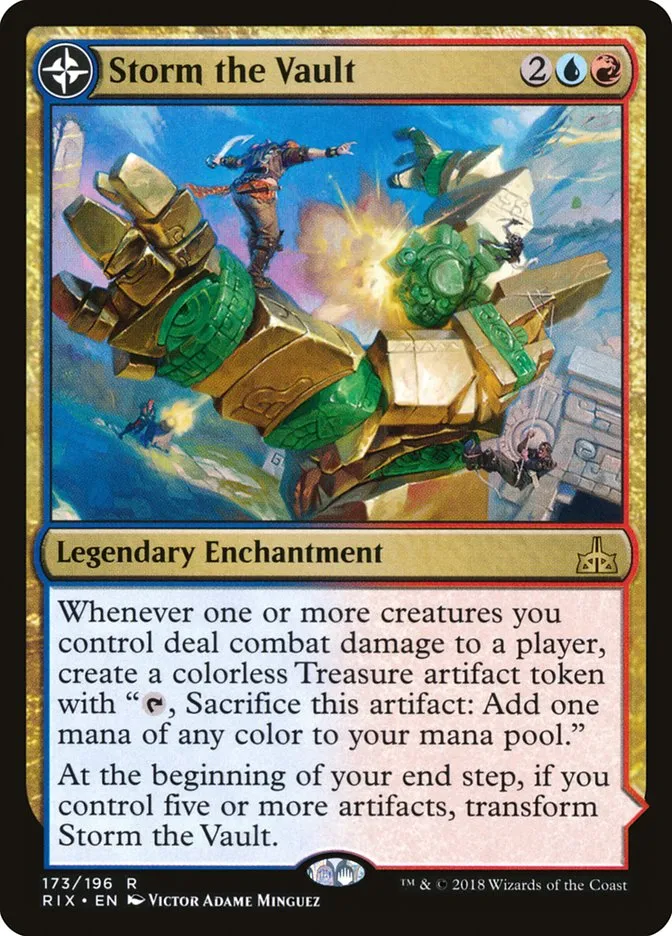 Storm the Vault // Vault of Catlacan Front Face