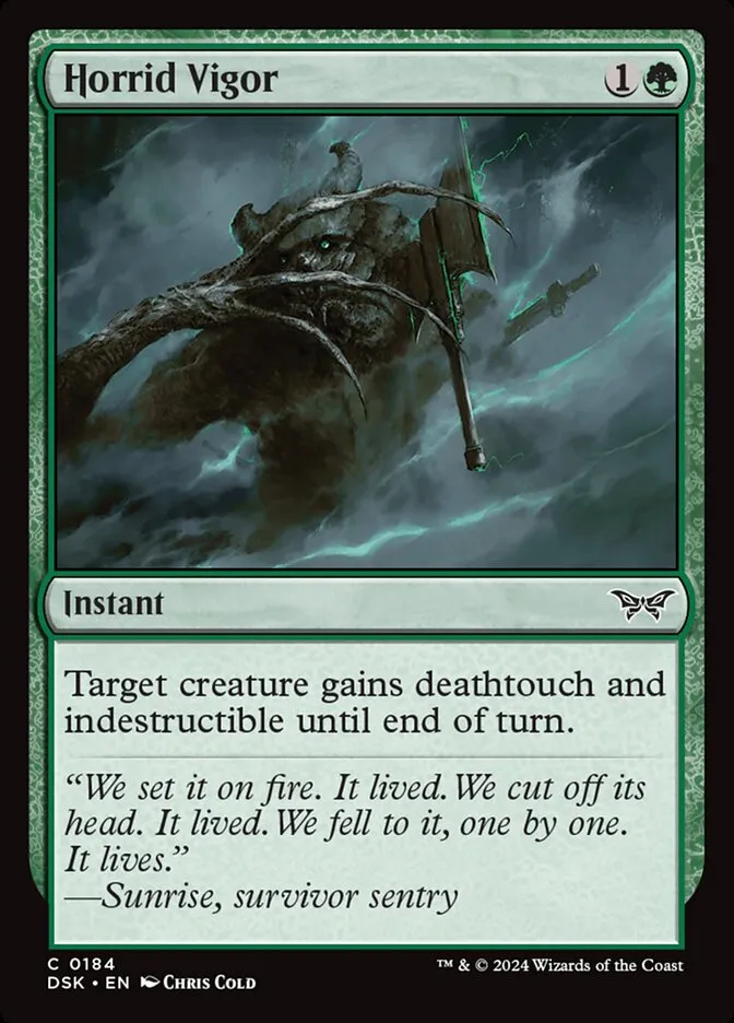 Horrid Vigor Front Face