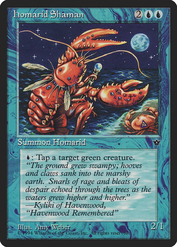 Homarid Shaman Front Face