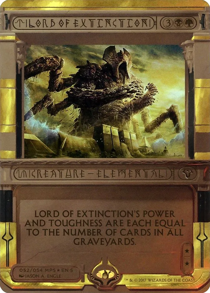 Lord of Extinction Front Face