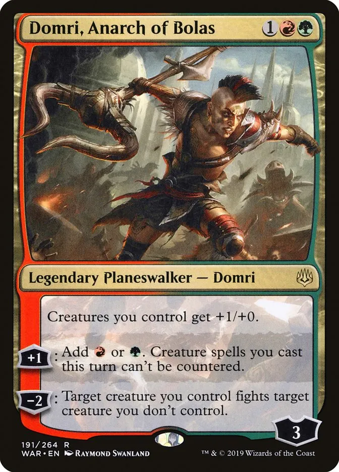 Domri, Anarch of Bolas Front Face