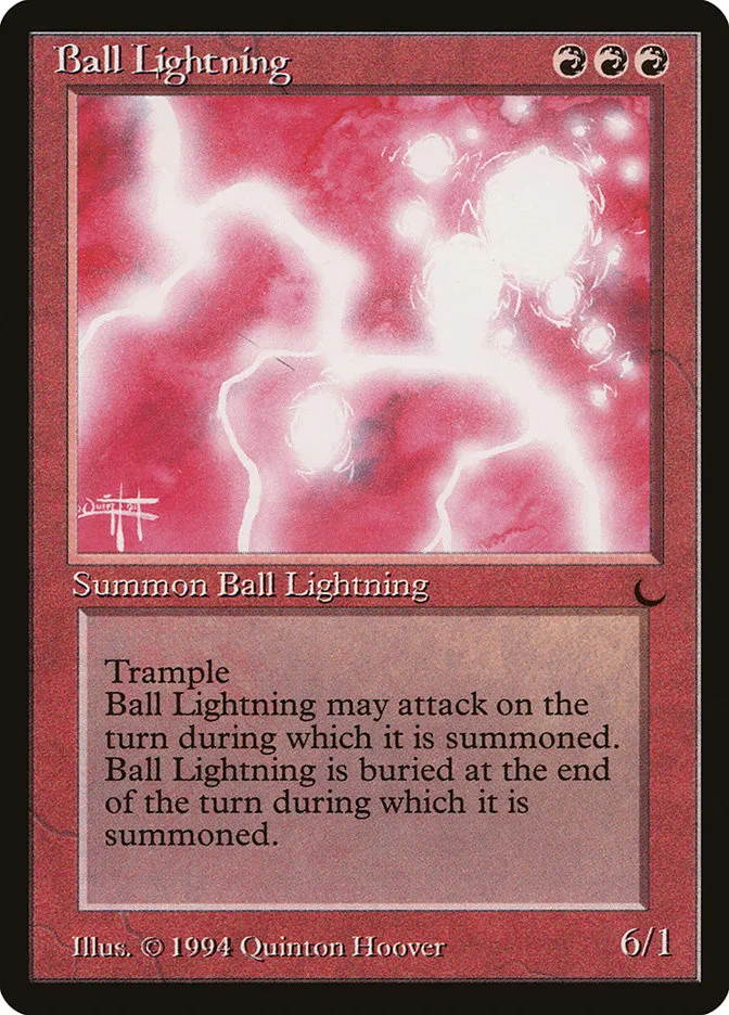 Ball Lightning Front Face