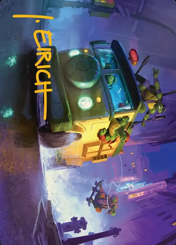 Turtle Van // Turtle Van Front Face