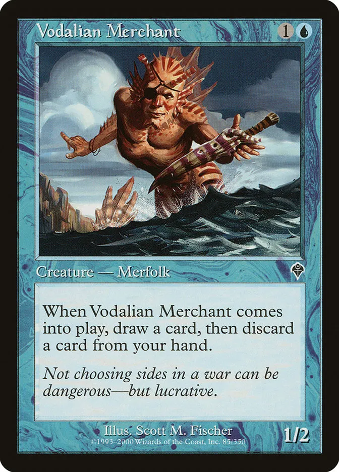 Vodalian Merchant Front Face