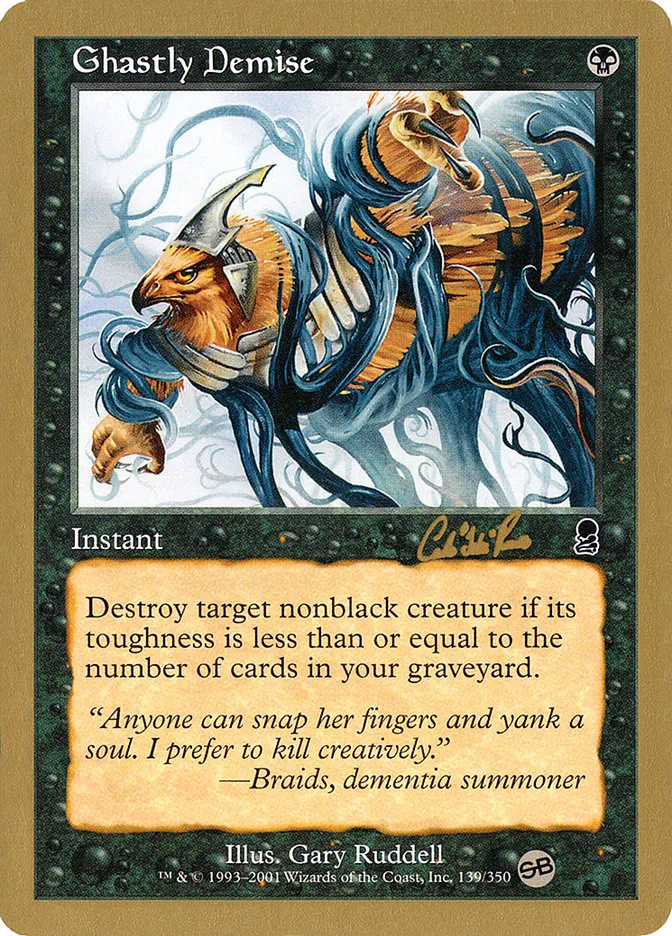 Ghastly Demise Front Face