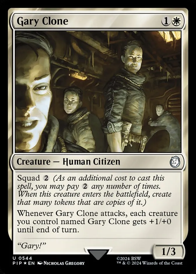 Gary Clone Front Face