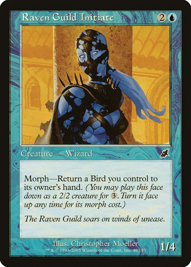 Raven Guild Initiate Front Face