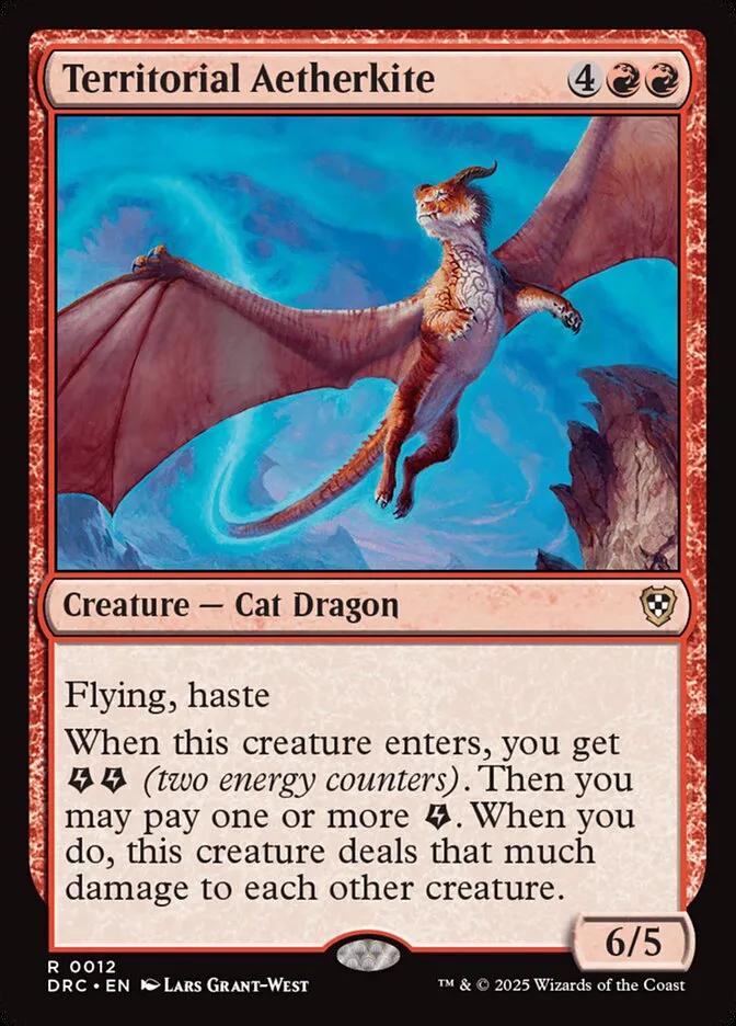 Territorial Aetherkite Front Face