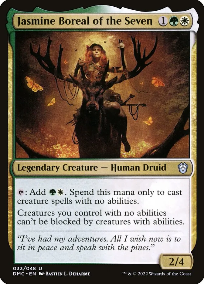 Jasmine Boreal of the Seven Front Face