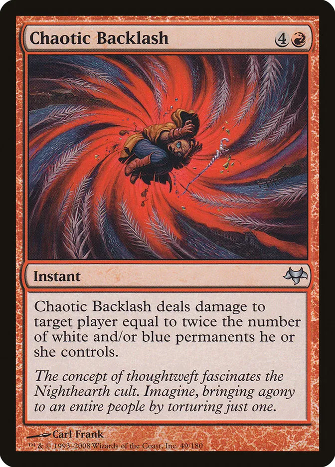 Chaotic Backlash Front Face