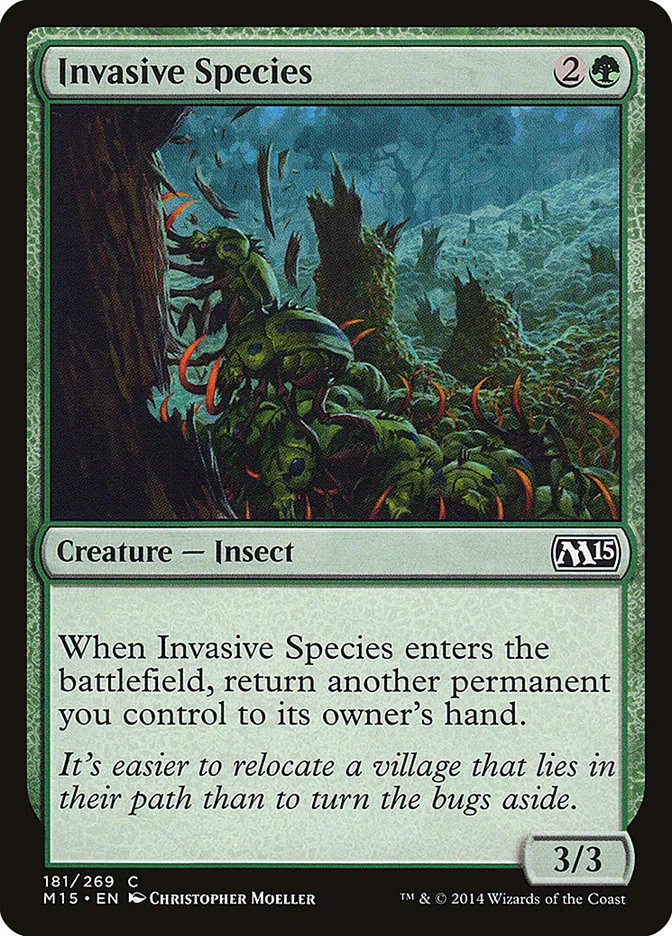 Invasive Species Front Face