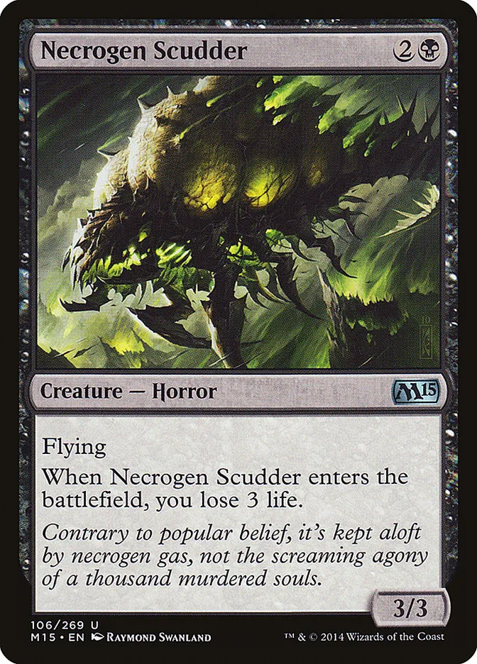 Necrogen Scudder Front Face