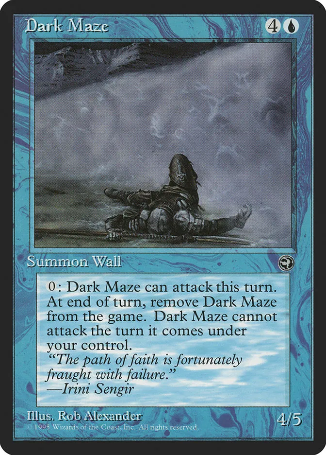 Dark Maze Front Face