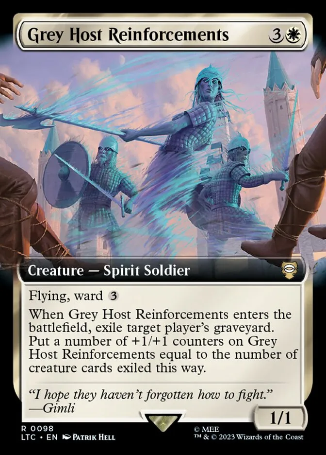 Grey Host Reinforcements Front Face