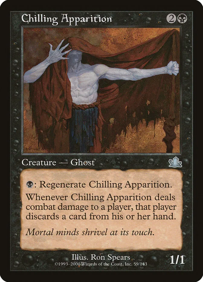 Chilling Apparition Front Face