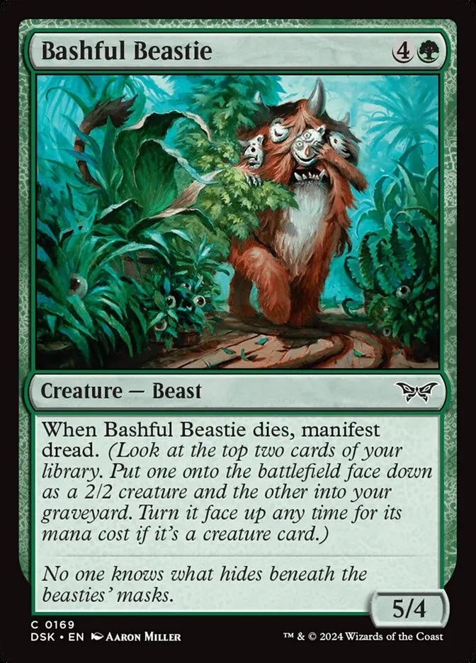 Bashful Beastie Front Face