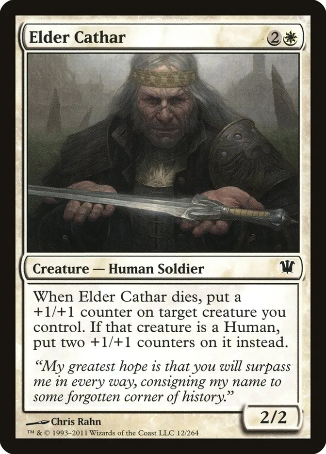 Elder Cathar Front Face