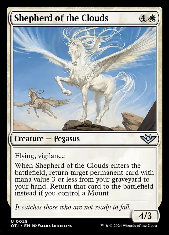 Shepherd of the Clouds Front Face
