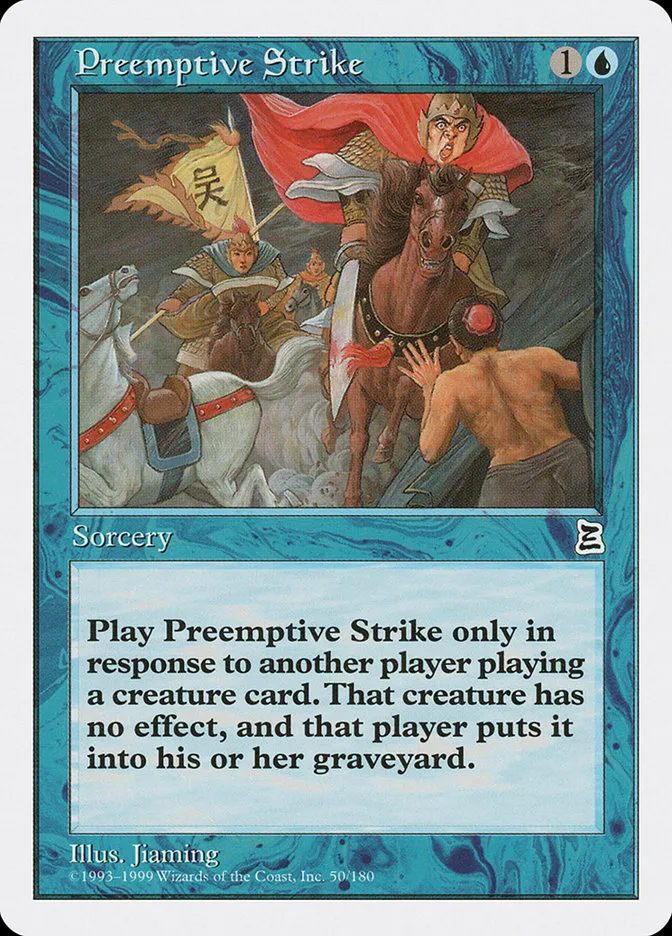 Preemptive Strike Front Face