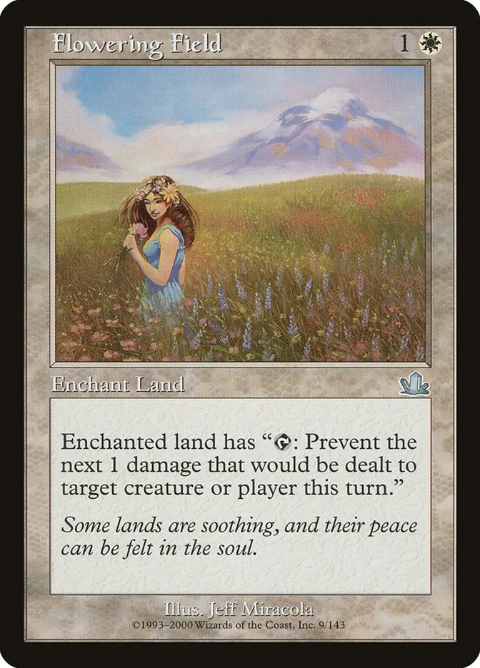 Flowering Field Front Face