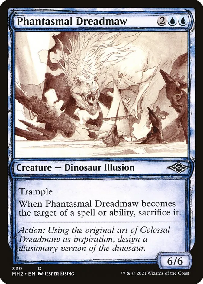 Phantasmal Dreadmaw Front Face