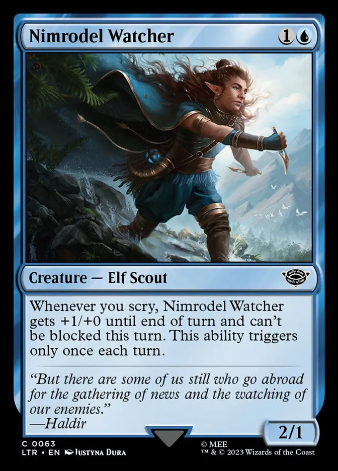 Nimrodel Watcher Front Face
