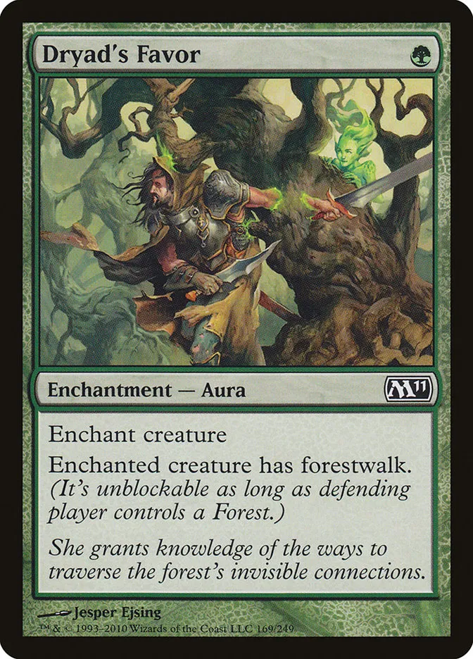 Dryad's Favor Front Face