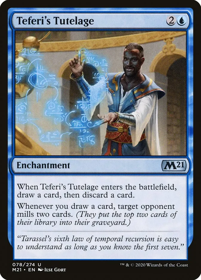 Teferi's Tutelage Front Face
