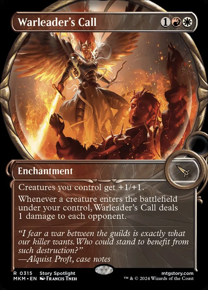 Warleader's Call Front Face