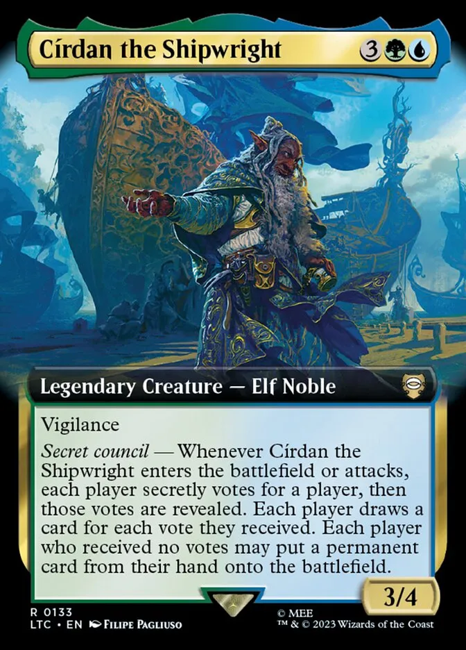 Círdan the Shipwright Front Face