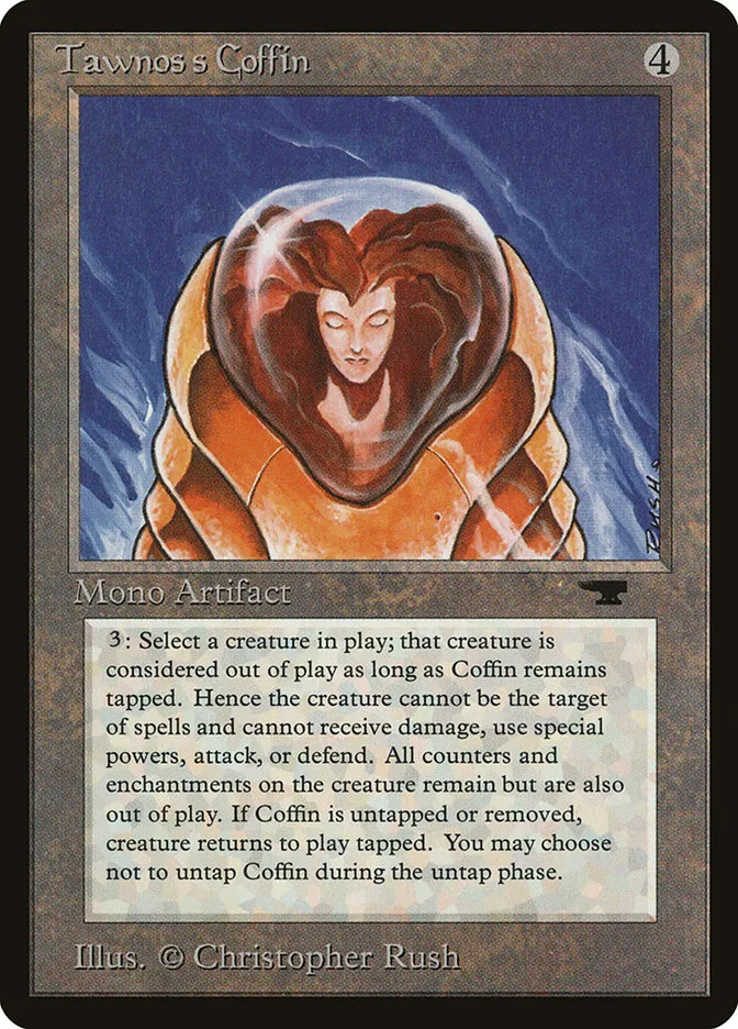 Tawnos's Coffin Front Face