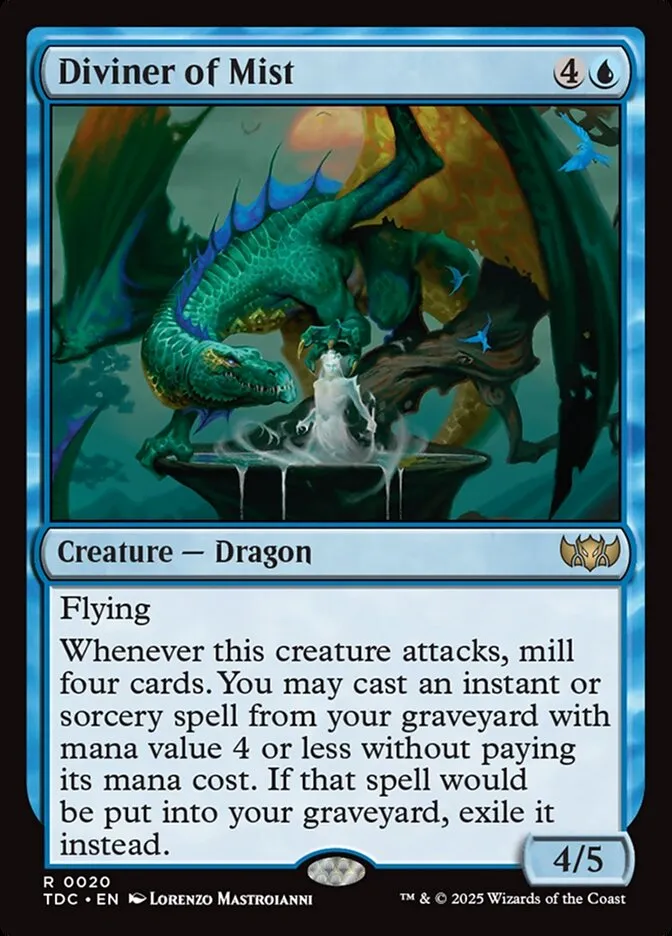 Diviner of Mist Front Face