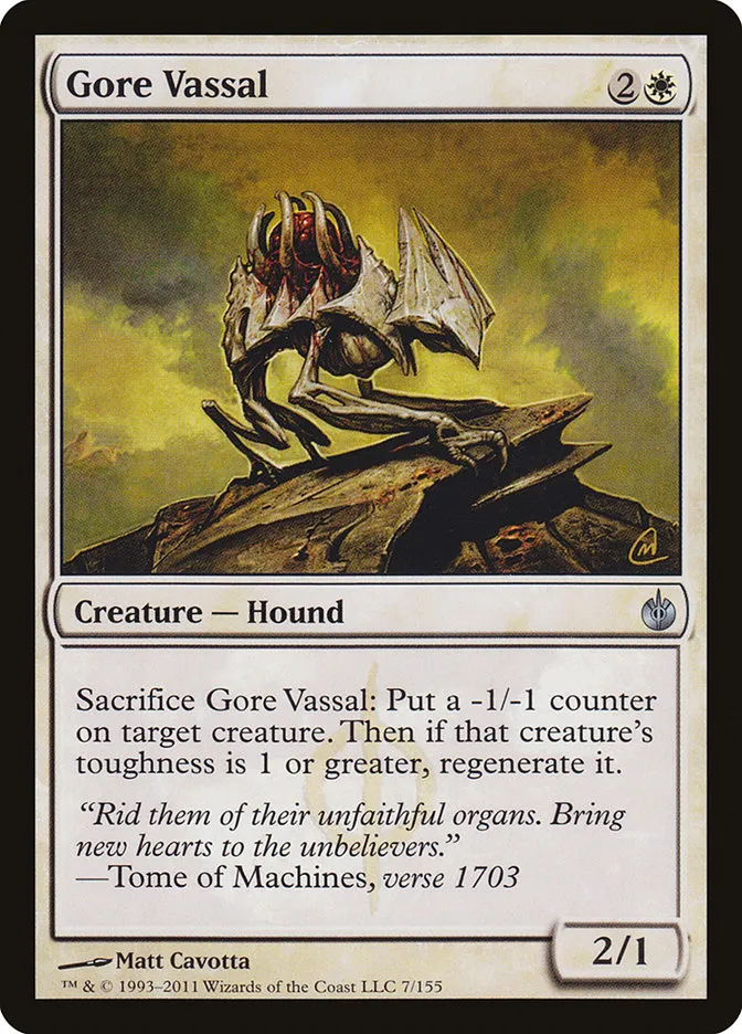 Gore Vassal Front Face