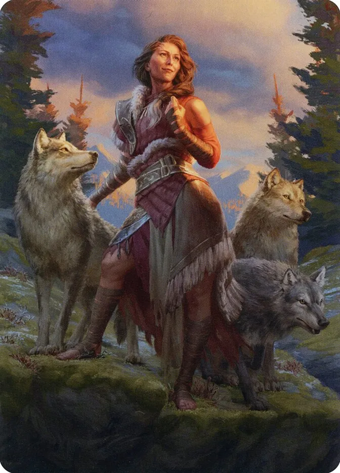 Arlinn, the Pack's Hope // Arlinn, the Pack's Hope Front Face