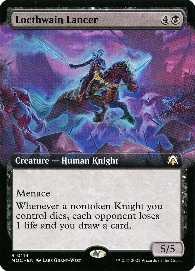 Locthwain Lancer Front Face