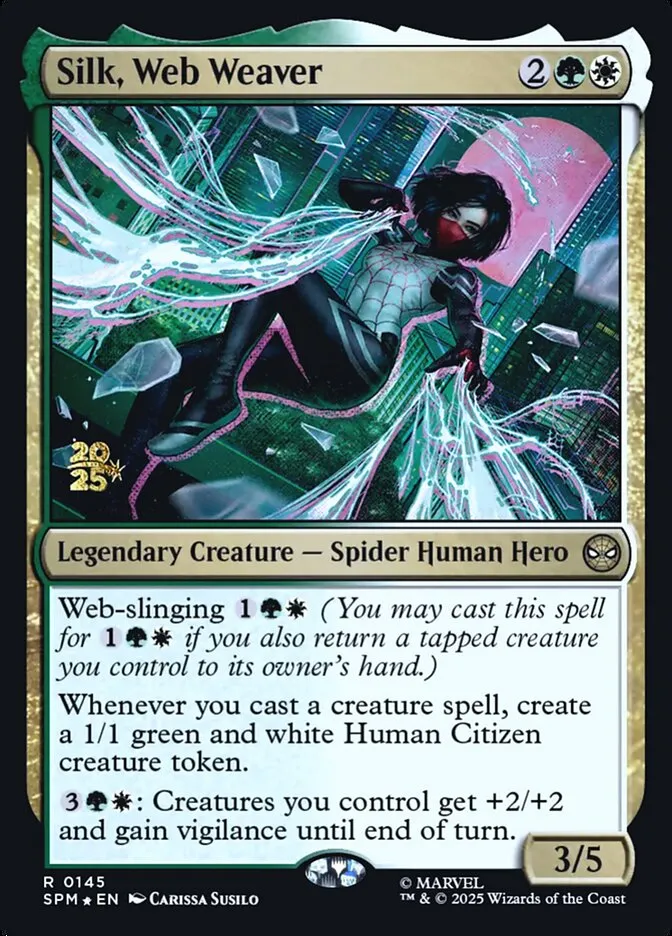 Silk, Web Weaver