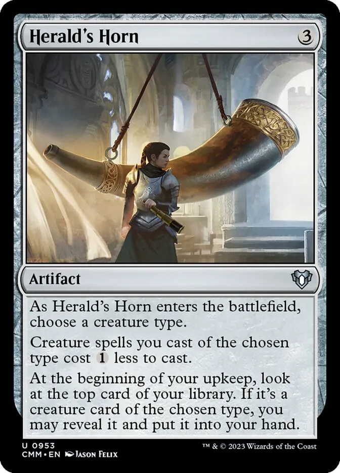 Herald's Horn Front Face