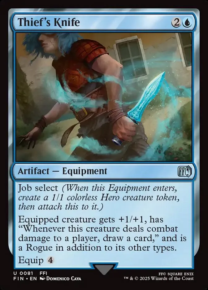 Thief's Knife Front Face