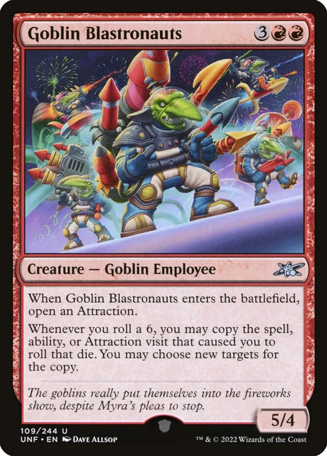 Goblin Blastronauts Front Face