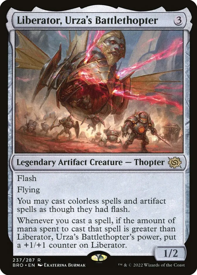 Liberator, Urza's Battlethopter Front Face