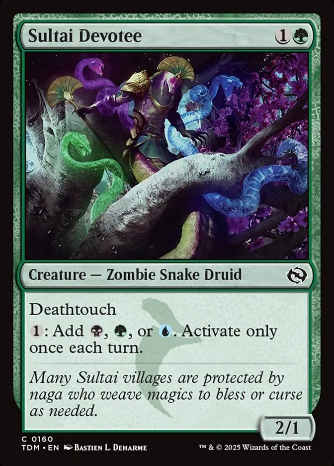 Sultai Devotee Front Face