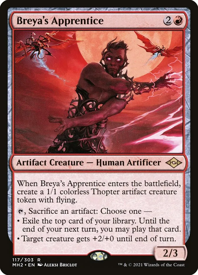 Breya's Apprentice Front Face