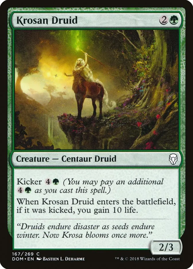 Krosan Druid Front Face