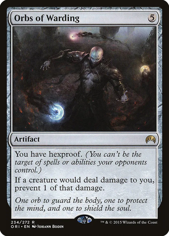 Orbs of Warding Front Face