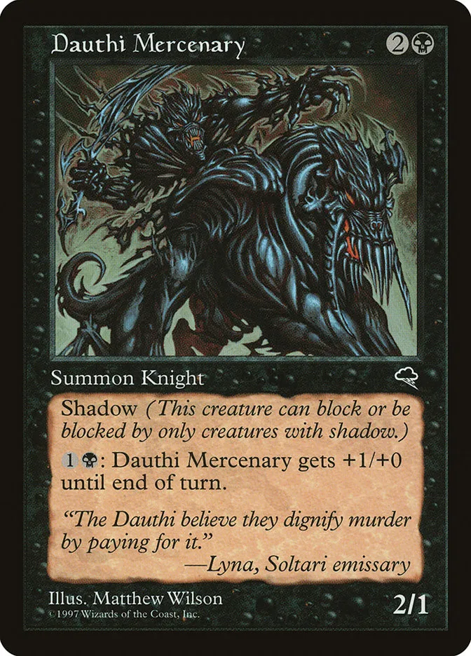 Dauthi Mercenary Front Face