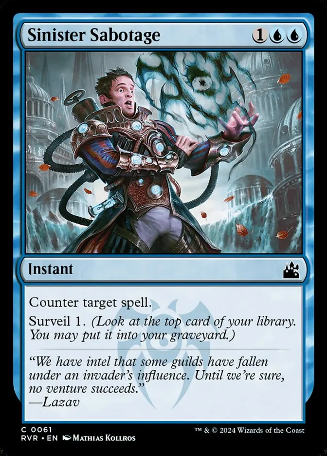 Sinister Sabotage Front Face