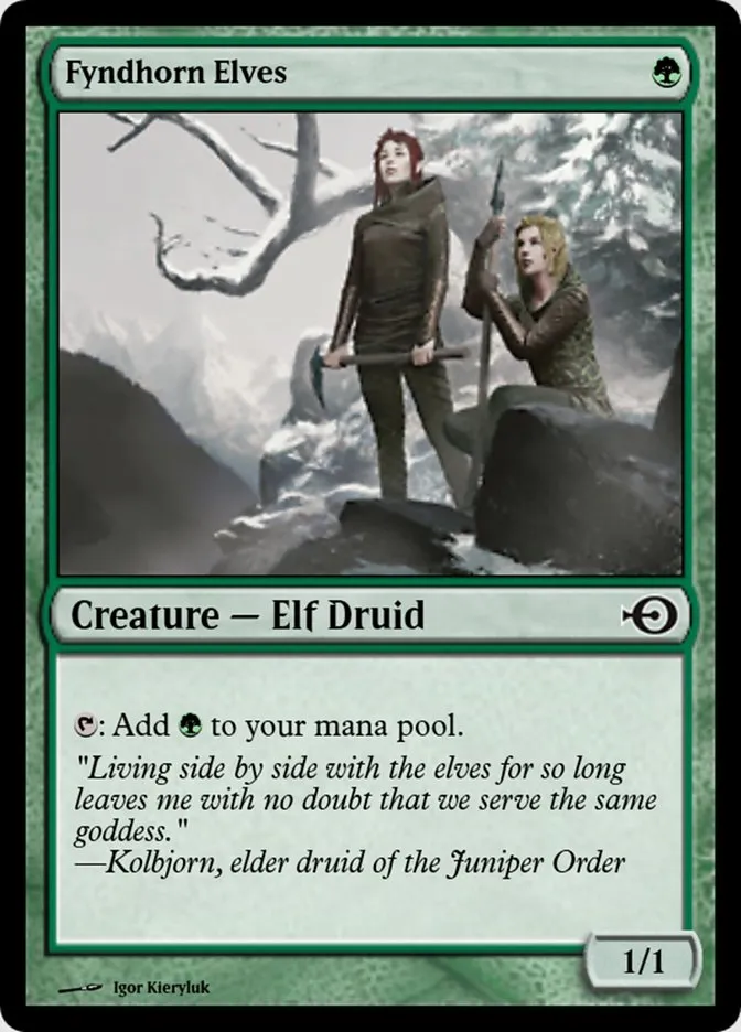 Fyndhorn Elves