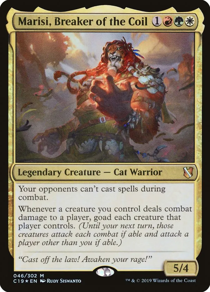 Marisi, Breaker of the Coil Front Face
