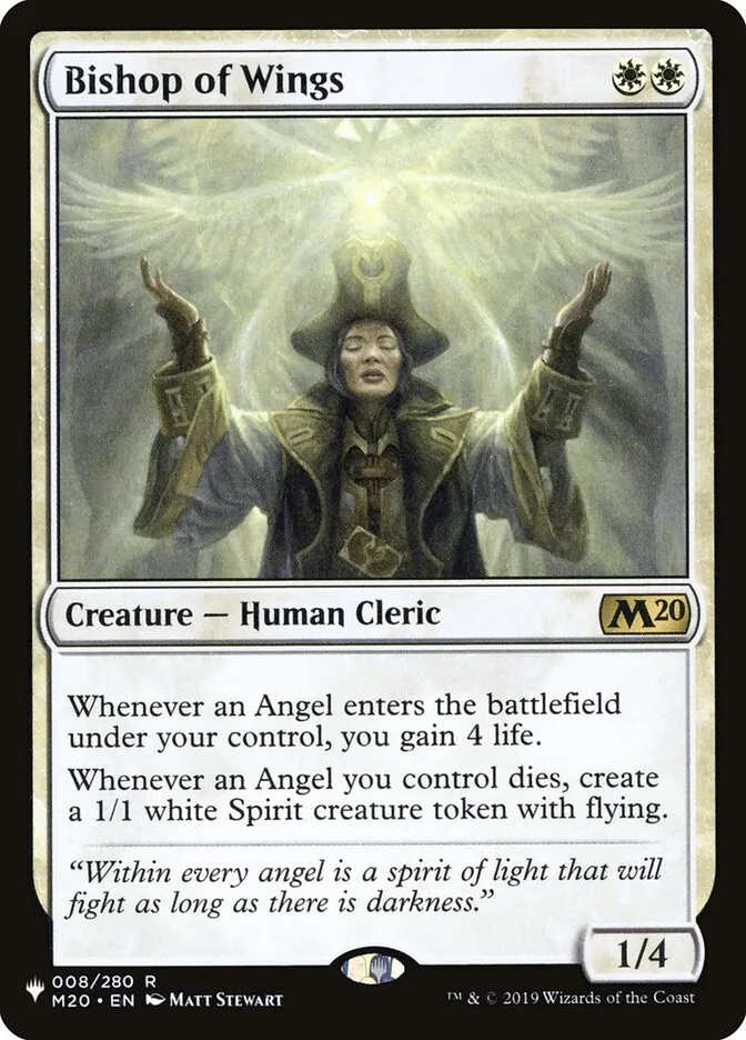 Bishop of Wings Front Face
