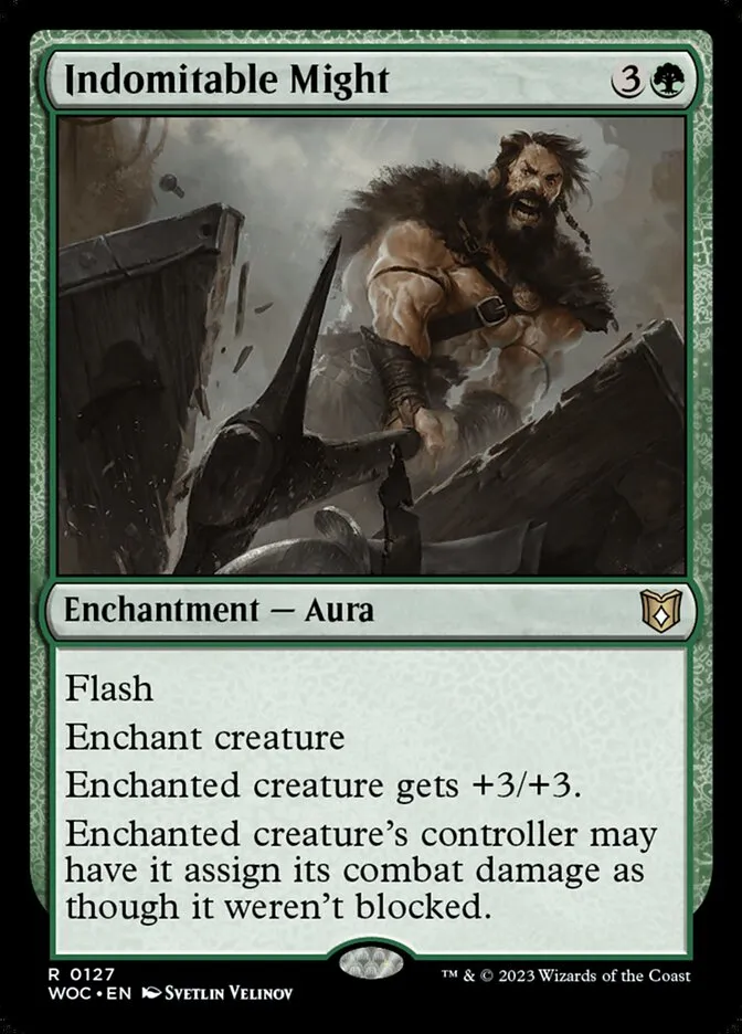 Indomitable Might Front Face